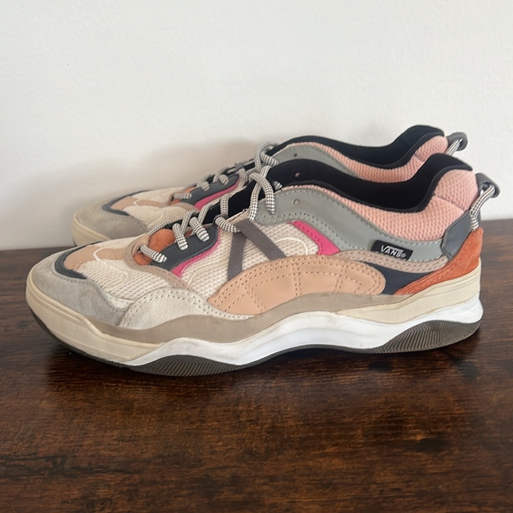 Gently Worn Varix Multi Colored Vans Size 8 Men's - image 3